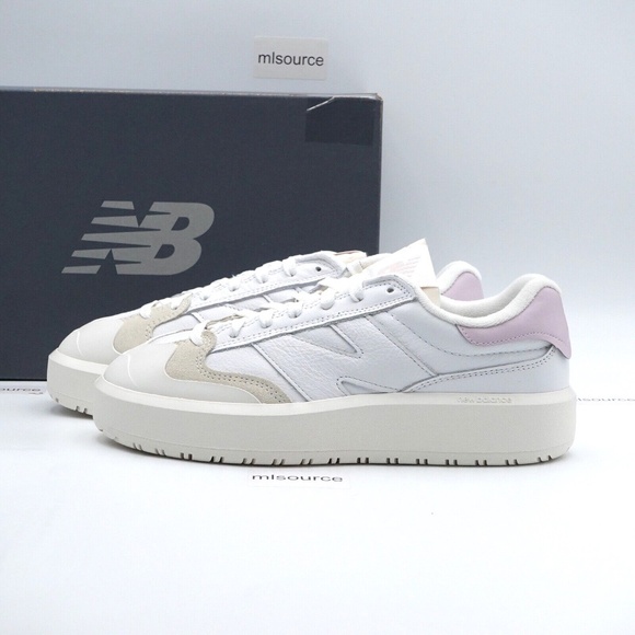 NEW New Balance CT302 Platform Sneakers CT302SP White - Picture 1 of 16